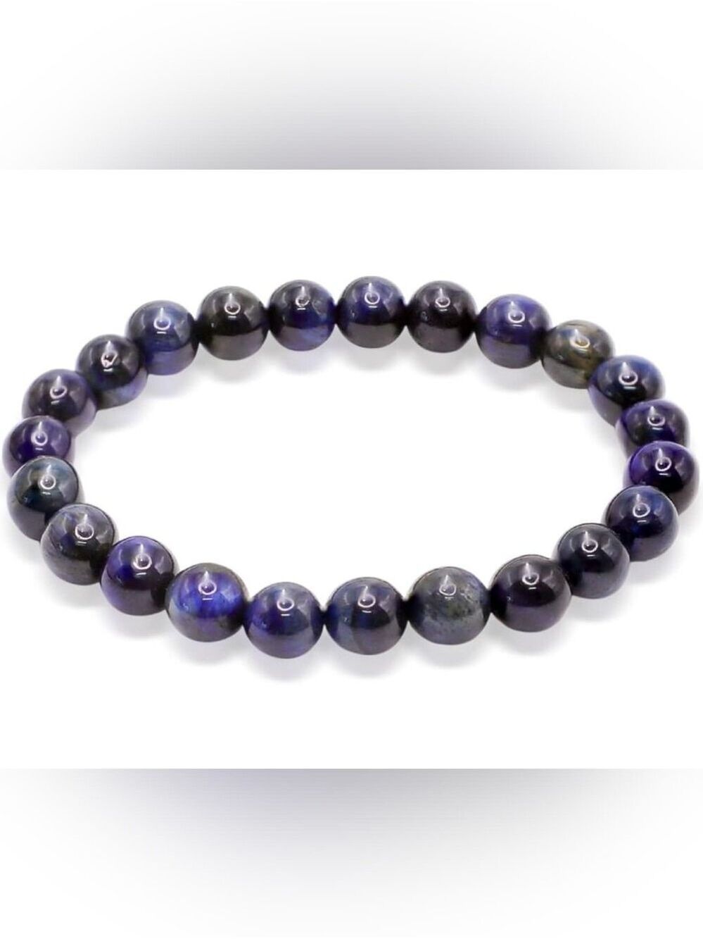 Blue Tiger Eye Solar System Bracelet